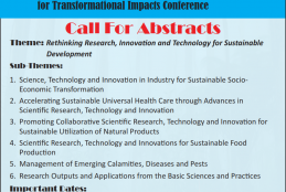  RESEARCH WEEK 2021 CALL FOR ABSTRACTS