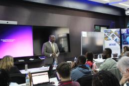 Prof. Maina Wagacha, Director, IPMO addressing participants